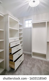 Custom Built In Closet Organization