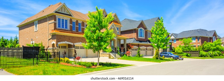 Custom Built Luxury House In The Suburbs Of Toronto, Canada.