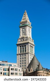 Custom House Tower In Boston.