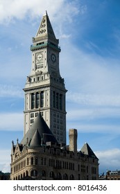 The Custom House Tower Of Boston