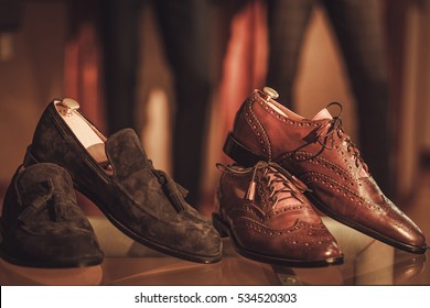 Custom Made Shoes In Tailor Studio