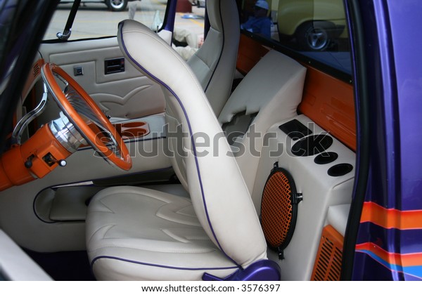 Custom Truck Interior Stock Photo Edit Now 3576397