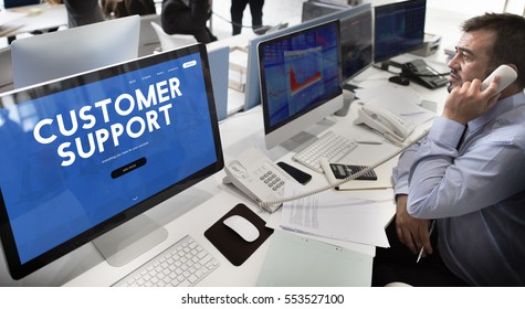 Customer Care Webpage Interface Word