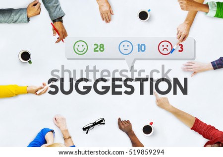 Customer Feedback Emoticons Concept