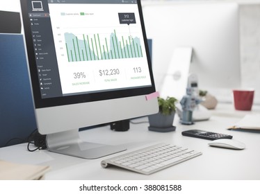 Customer Marketing Sales Dashboard Graphics Concept