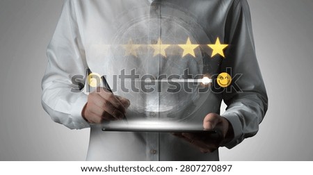 Customer satisfaction measures experience. Customer satisfaction improves service, builds loyalty, customer enhances trust, and customer satisfaction drives feedback. Vouch