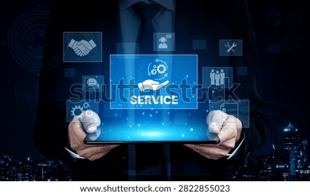 Customer service and support workflow with cooperation, communication, maintenance, and checklist icons for efficient service operation and user satisfaction Vouch