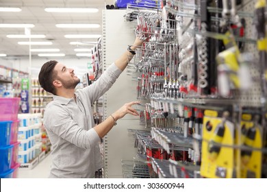 Customer In A Tool Store