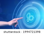 customization icon,wheels for setting up digital technologies,internet connections, repairing networks, communications, applications, website
