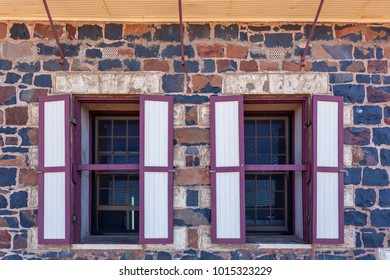 Customs House And Store At The Historic And Abandoned Peraling Port At Cossack In The Pilbara Of Western Australia.