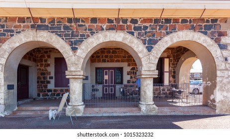 Customs House And Store At The Historic And Abandoned Peraling Port At Cossack In The Pilbara Of Western Australia.