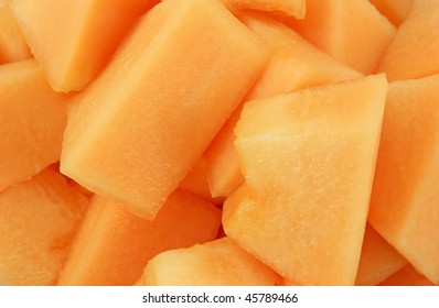 Cut Cantaloupe