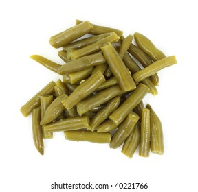 Cut And Cooked Canned Green Beans