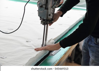 Cut Fabric Using Machine