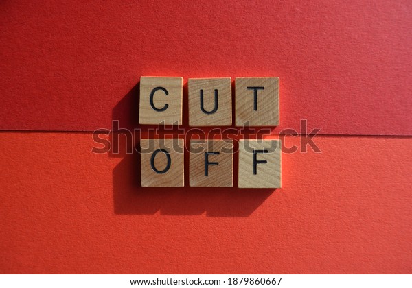 Cut Off Words Wooden Alphabet Letters Stock Photo 1879860667 | Shutterstock