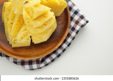 Cut Pinapple For Food Ingredient Image