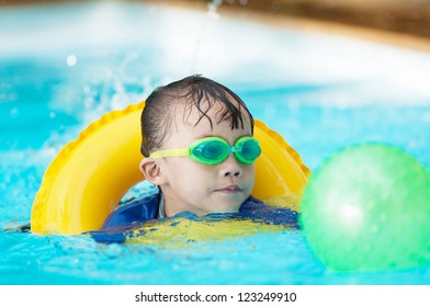 Cute Asian Boy Swim Suit Stock Photo 123249910 | Shutterstock