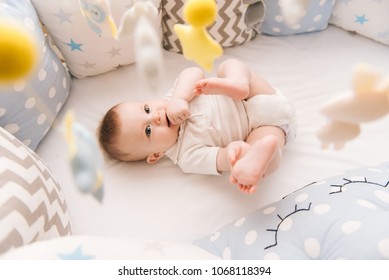 baby in bed