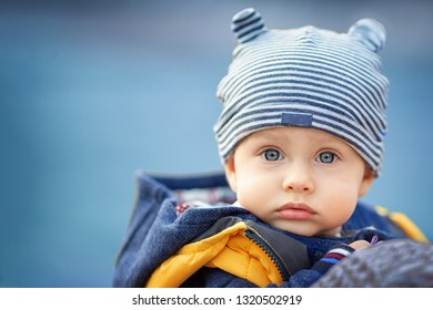 Cute Baby Sitting On His Hands Stock Photo 1320502919 | Shutterstock