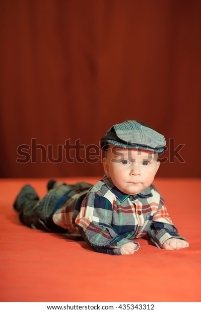 baby tweed cap