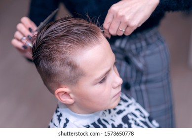 Children Haircut Images Stock Photos Vectors Shutterstock