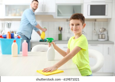 2,769 Child cleaning table Images, Stock Photos & Vectors | Shutterstock