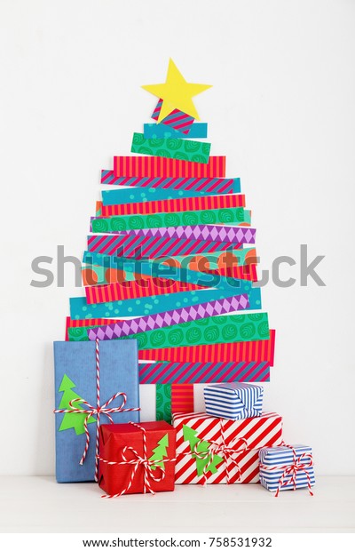 Cute Christmas Tree Kids Room Stock Photo Edit Now 758531932