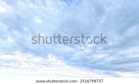 cute clouds nebulosity cloudscape bg - photo of nature