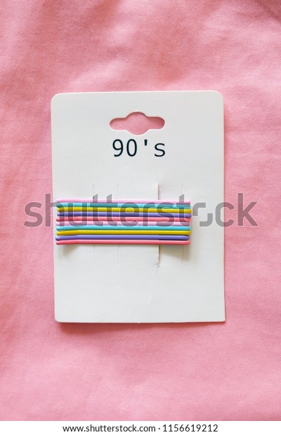 Cute Colorful Hair Pin Hair Accessories Stock Photo Edit Now
