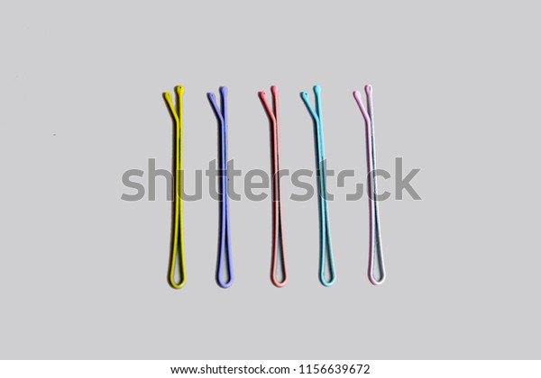 Cute Colorful Hair Pin Hair Accessories Stock Photo Edit Now