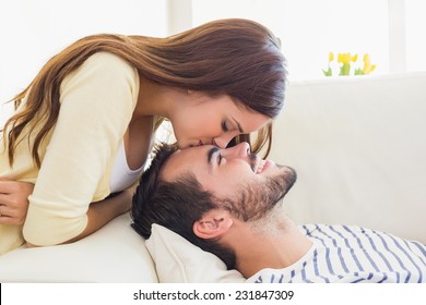 Cute Couple At Home Images Stock Photos Vectors