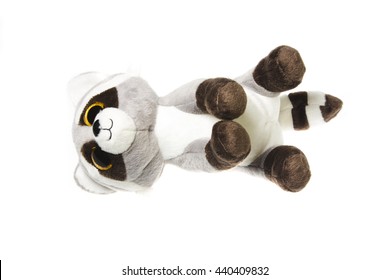 cuddly raccoon toy