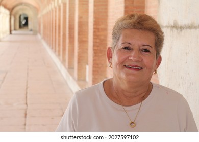 Cute Ethnic Senior Woman Portrait