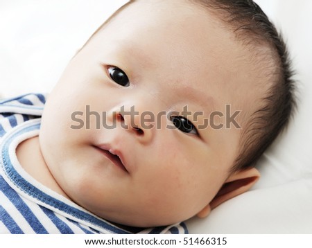 Cute Face Chinese Baby Boy Stock Photo Edit Now 51466315