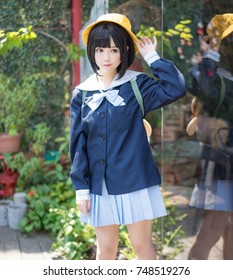 Akiba girls eng sub uncensored min tmb Nice japanese teen in plaits and school uniform