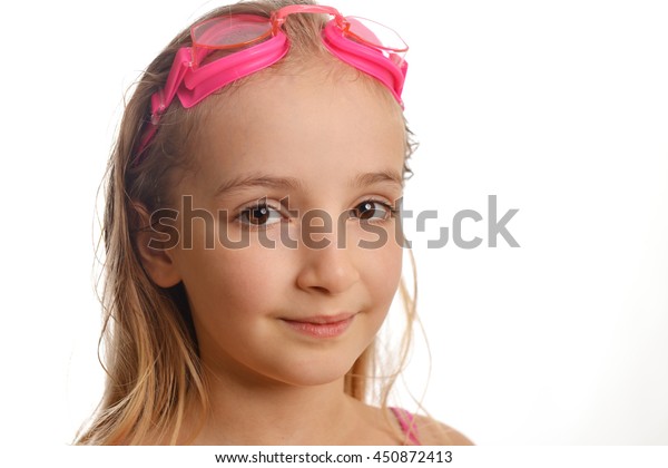 swimming costume and goggles