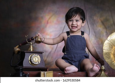 Cute Indian Smiling Baby/Infant Photoshoot