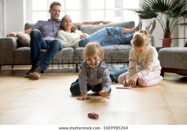 kids play couch