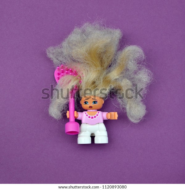 Cute Lego Toy Girl Dry Damaged Stock Photo Edit Now 1120893080