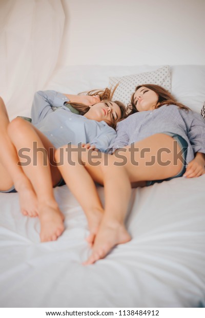 Lesbian Sleepover Party