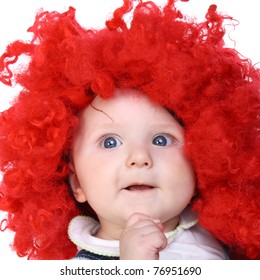 toddler red wig