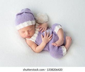 infant purple suit