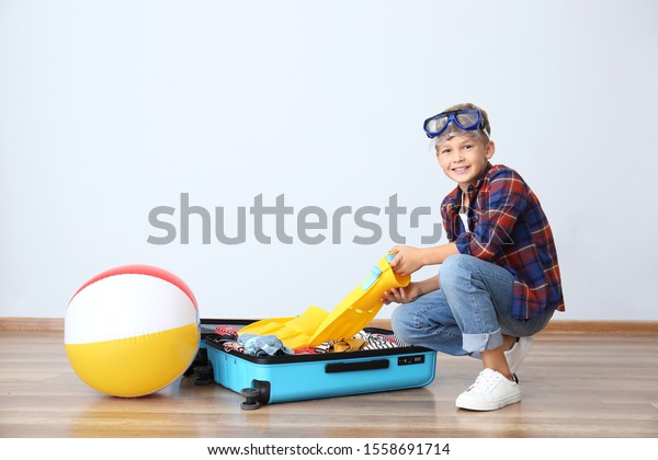 little boy suitcase