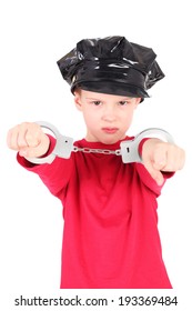 Cute Little Boy Playing Policeman His Stock Photo 193369484 | Shutterstock