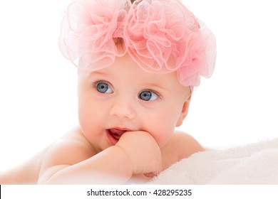 Baby Girl Blue Eyes Images Stock Photos Vectors Shutterstock
