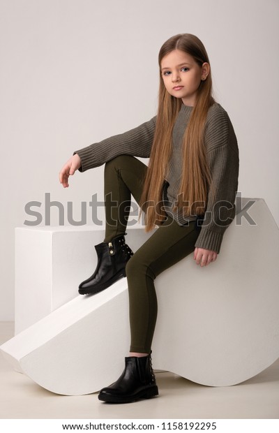 cute girl in boots