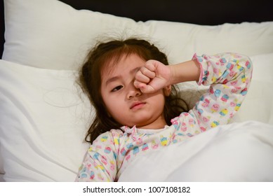 Cute Little Girl Sleeping On Her Stock Photo 1007108182 | Shutterstock