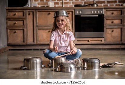 kids wooden pans