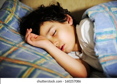 Cute Little Kid Sleeping