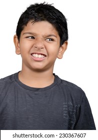 Cute Looking Kid With Nice Expressions.